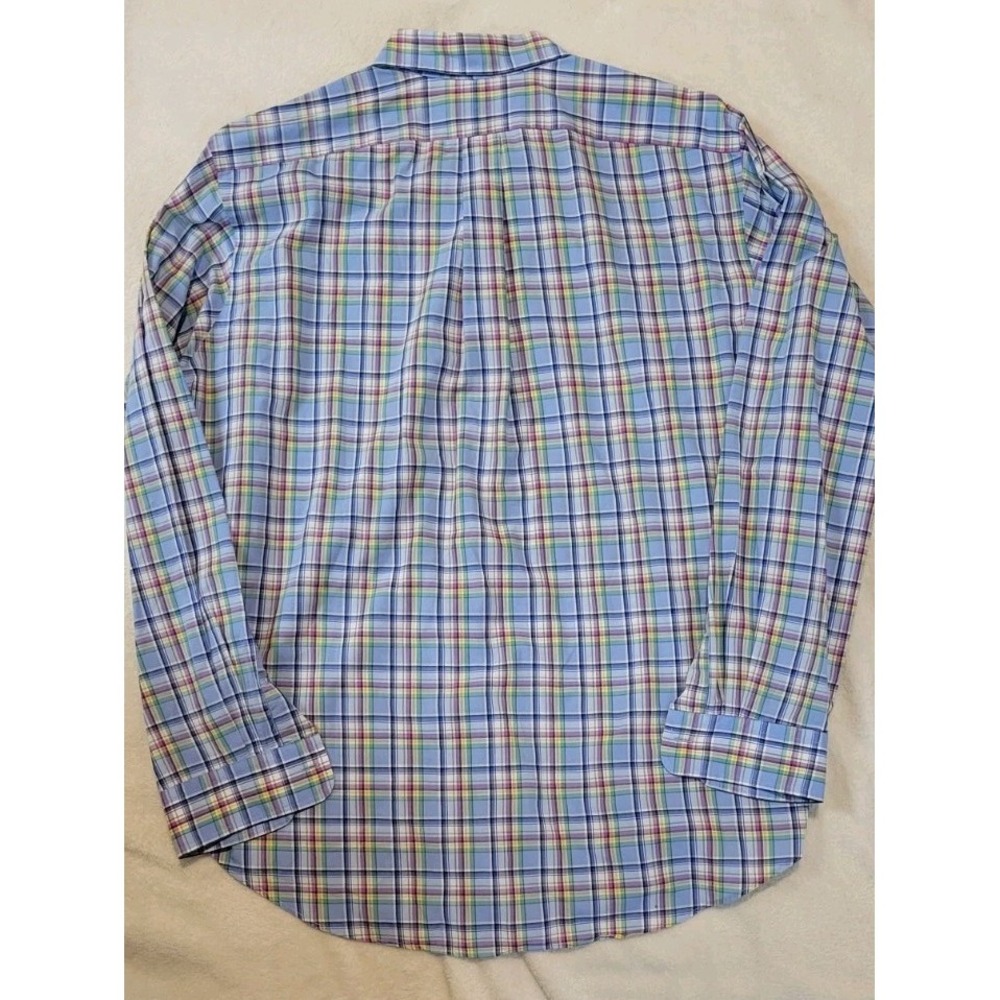 VINTAGE RALPH LAUREN MENS LONG SLEEVE MULTICOLOR BUTTONDOWN SIZE LARGE - EUC - Picture 6 of 8